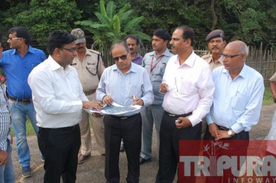 BG Conversion: NFR team visit Nischintpur border rail link area, surveys scheduled in Badarpur - Agartala route, BG conversion in 2 phases